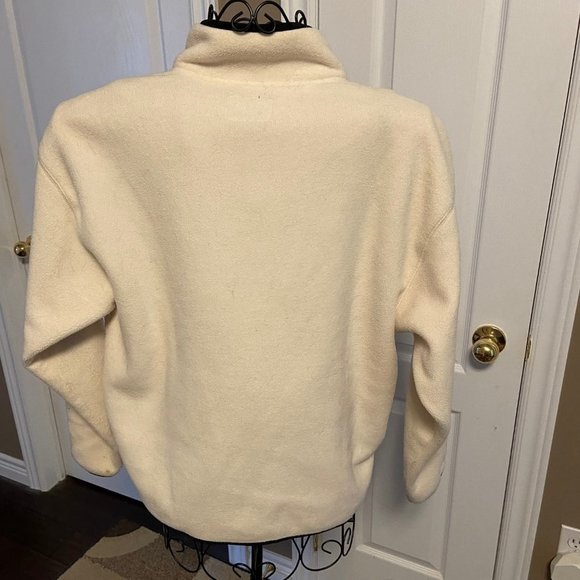 Roots Recycled Fibre Fleece Jacket UNISEX Sz M EUC - Picture 4 of 11